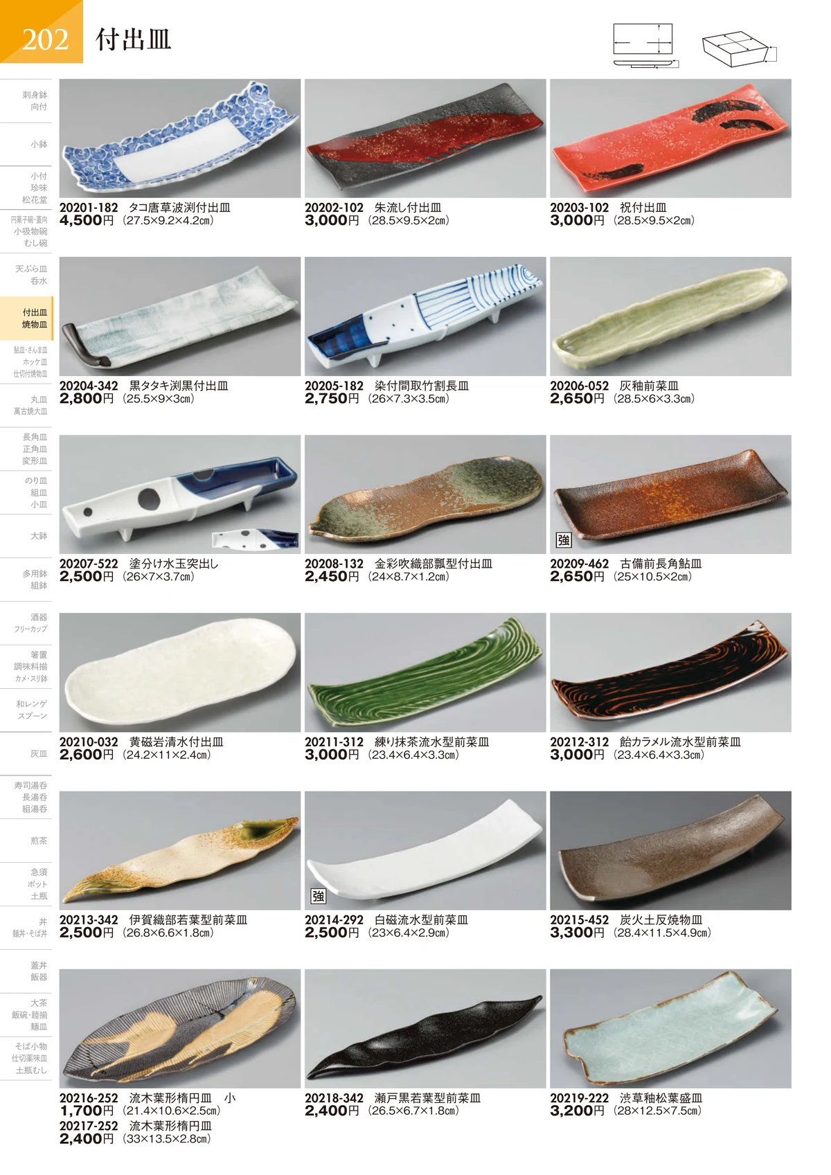 陶里vol.32・ページ番号203・付出皿