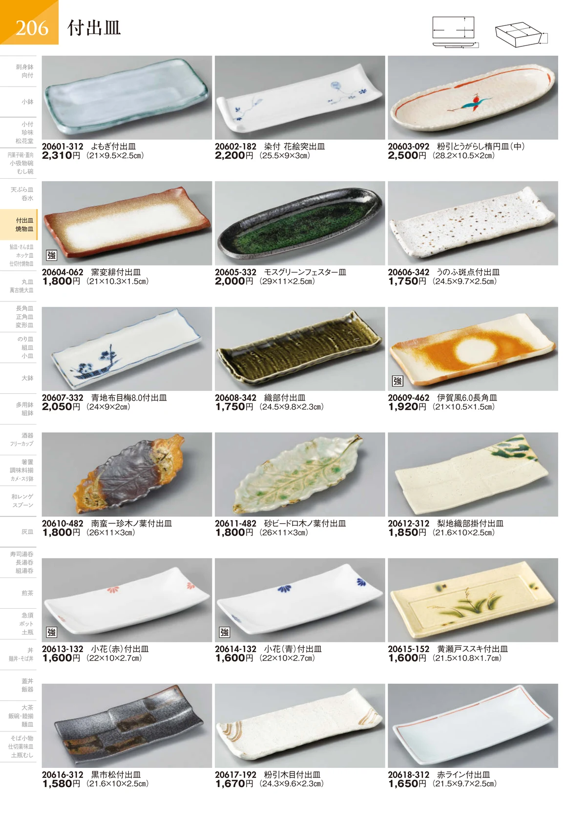 陶里vol.32・ページ番号207・付出皿