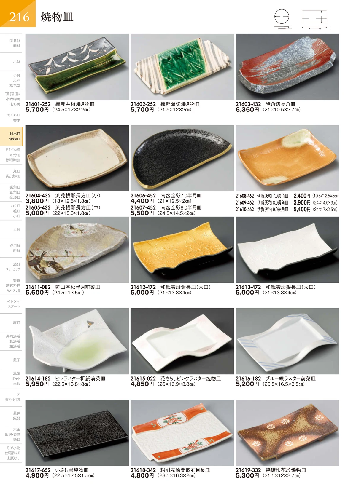 陶里vol.32・ページ番号217・焼物皿