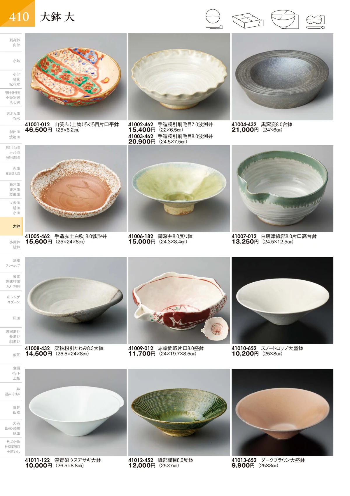陶里vol.32・ページ番号411・大鉢 大