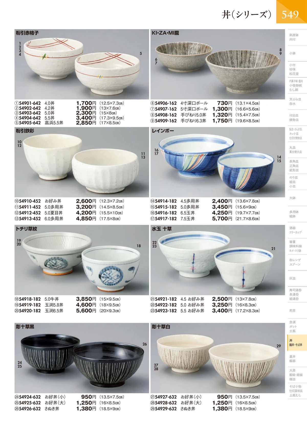 陶里vol.32・ページ番号550・丼（シリーズ）