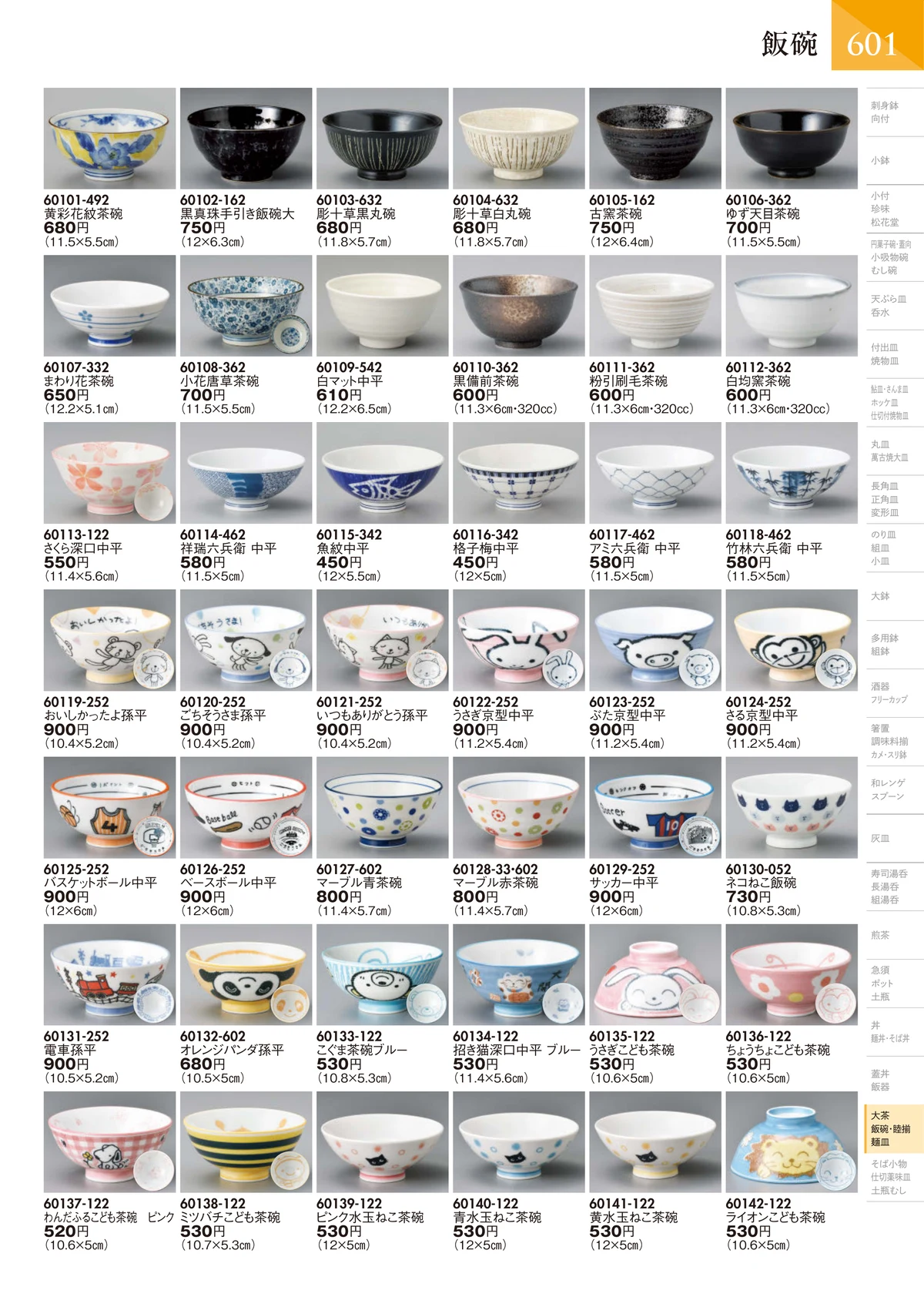 陶里vol.32・ページ番号602・飯碗（夫婦）