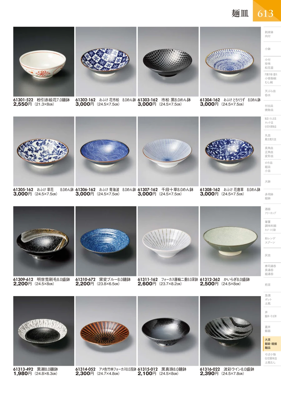 麺皿 ページ614