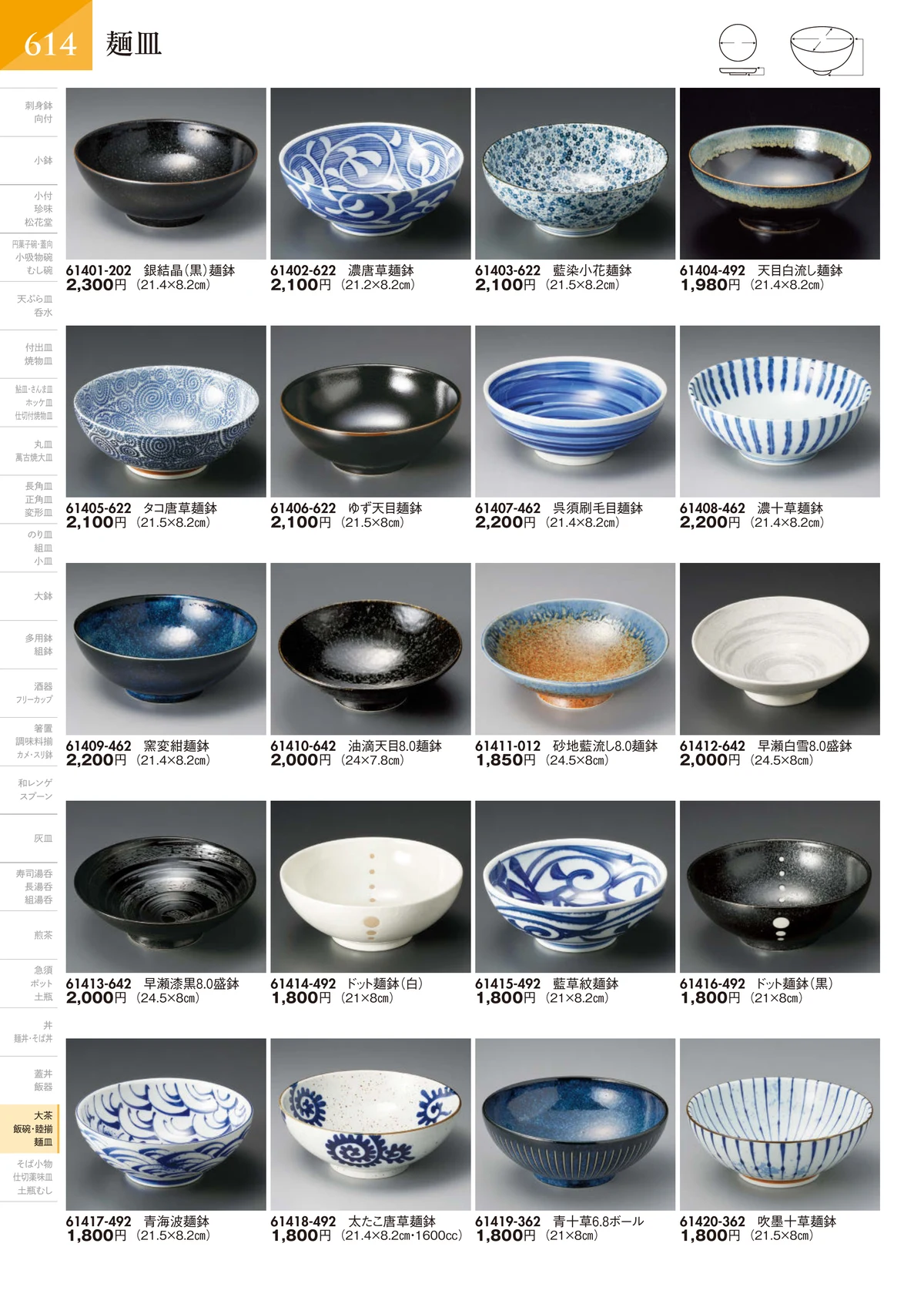 陶里vol.32・ページ番号615・麺皿
