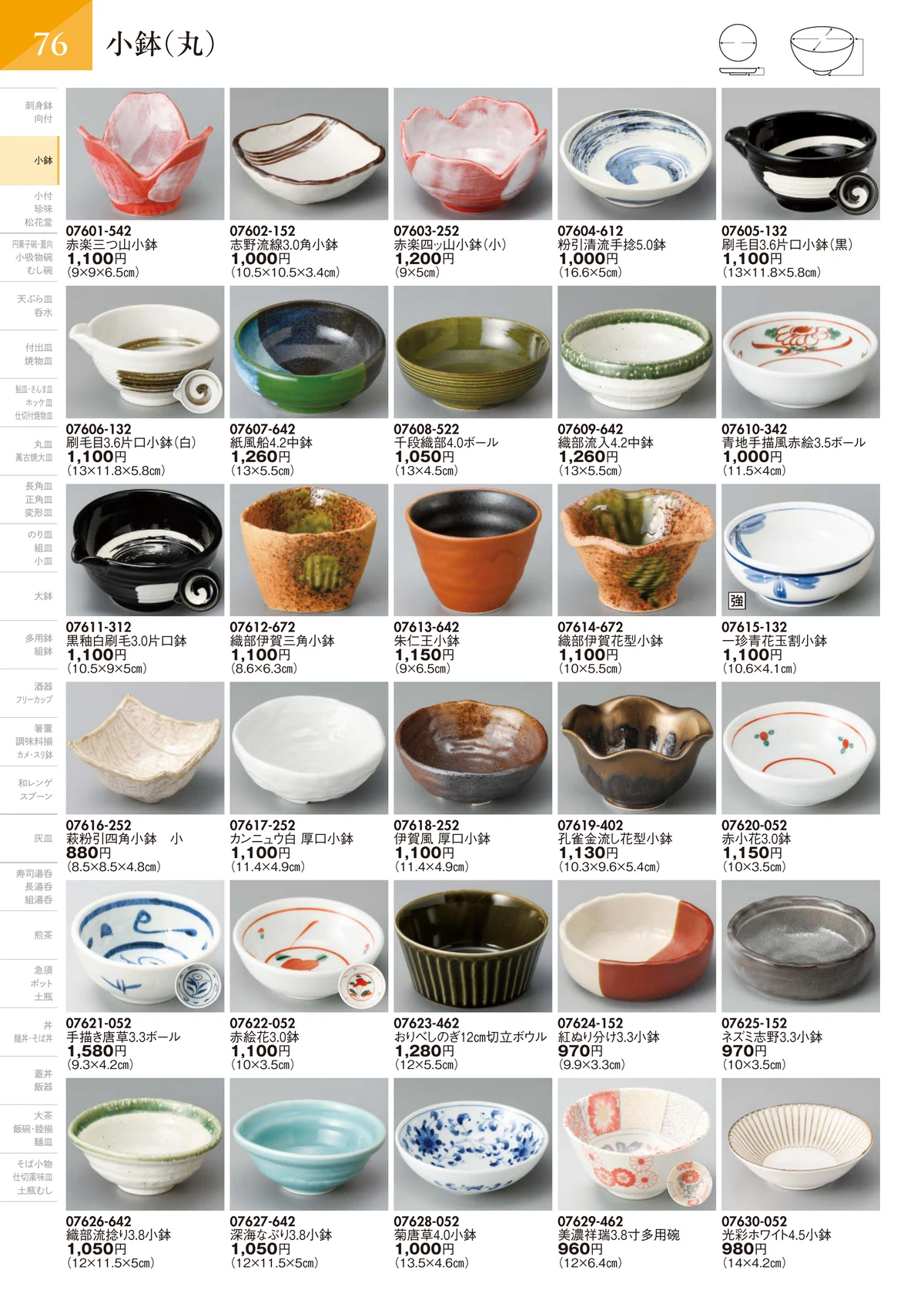 陶里vol.32・ページ番号77・小鉢（丸）