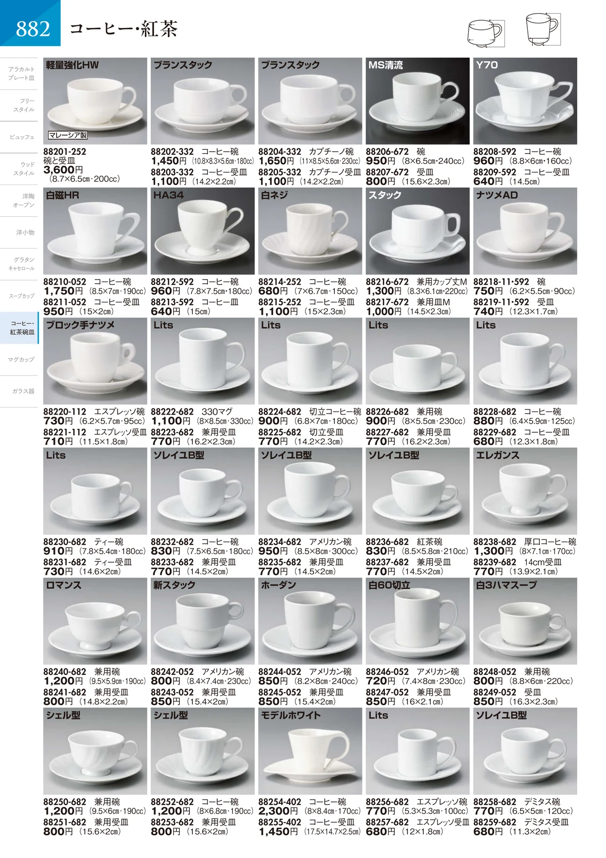 陶里vol.32・ページ番号883・コーヒー･紅茶