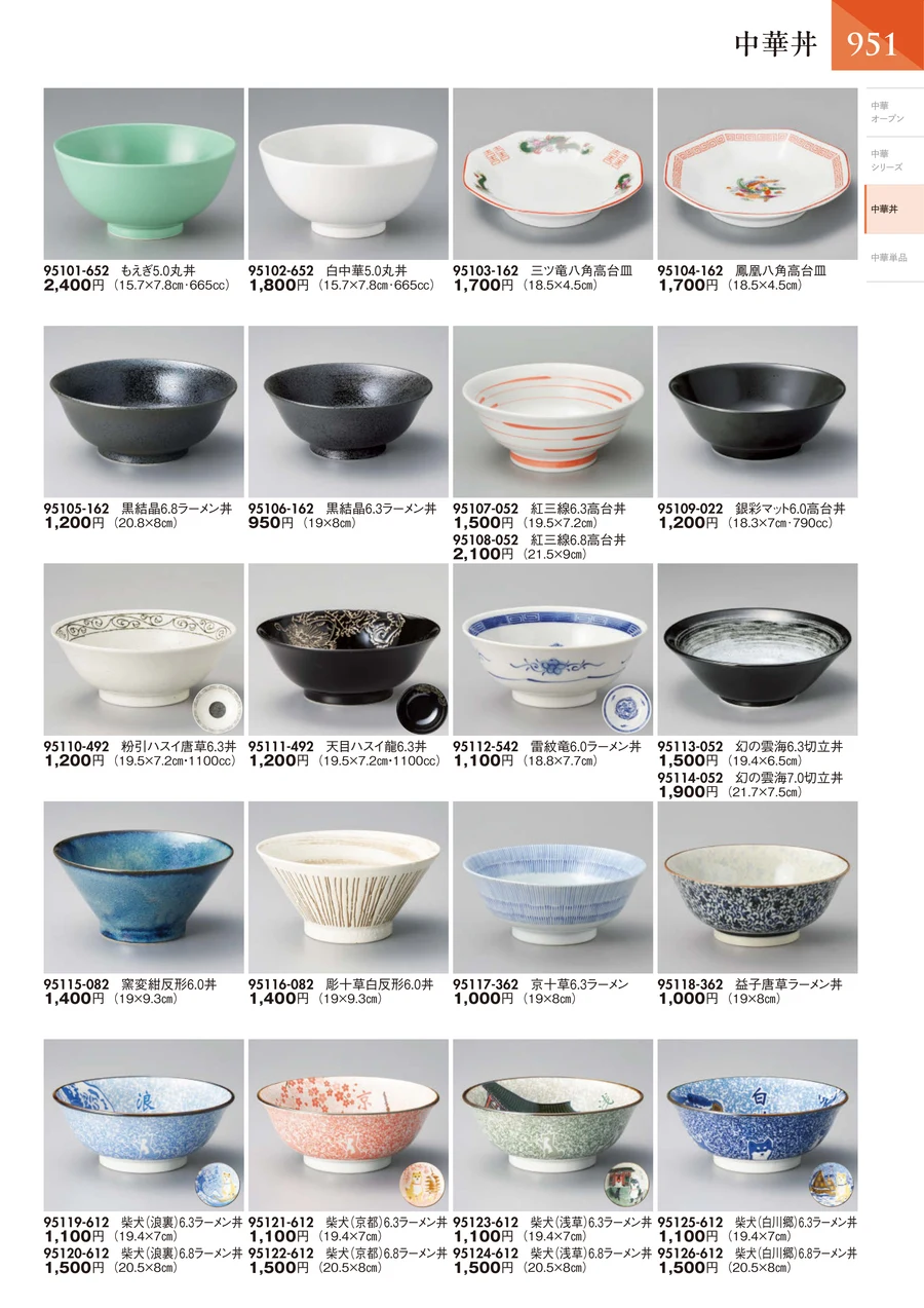 中華単品 ページ952