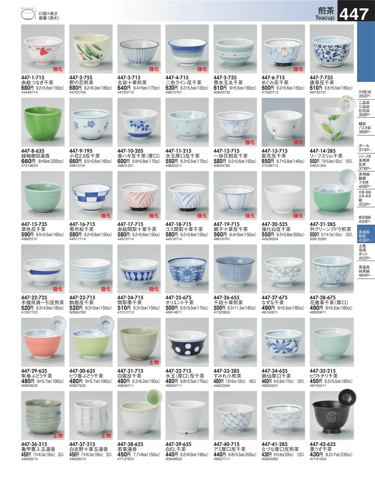 うつわ・ページ番号447・煎茶