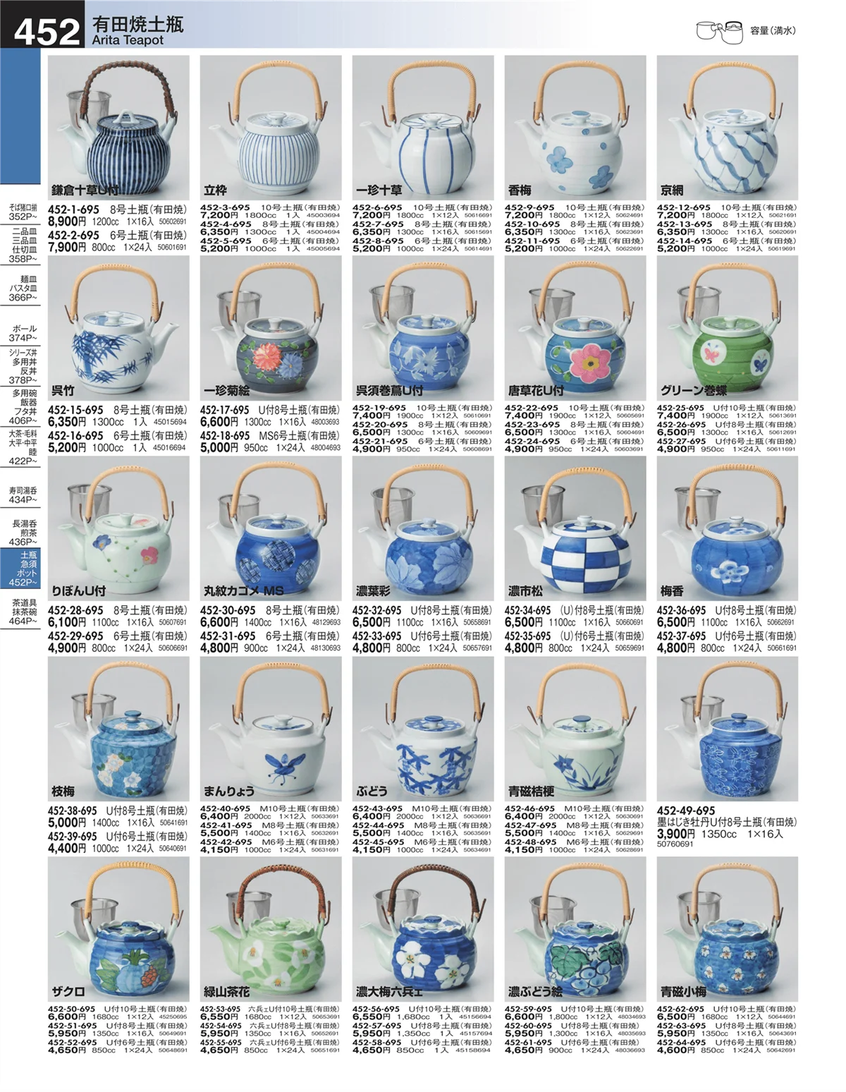 うつわ・ページ番号452・土瓶・急須