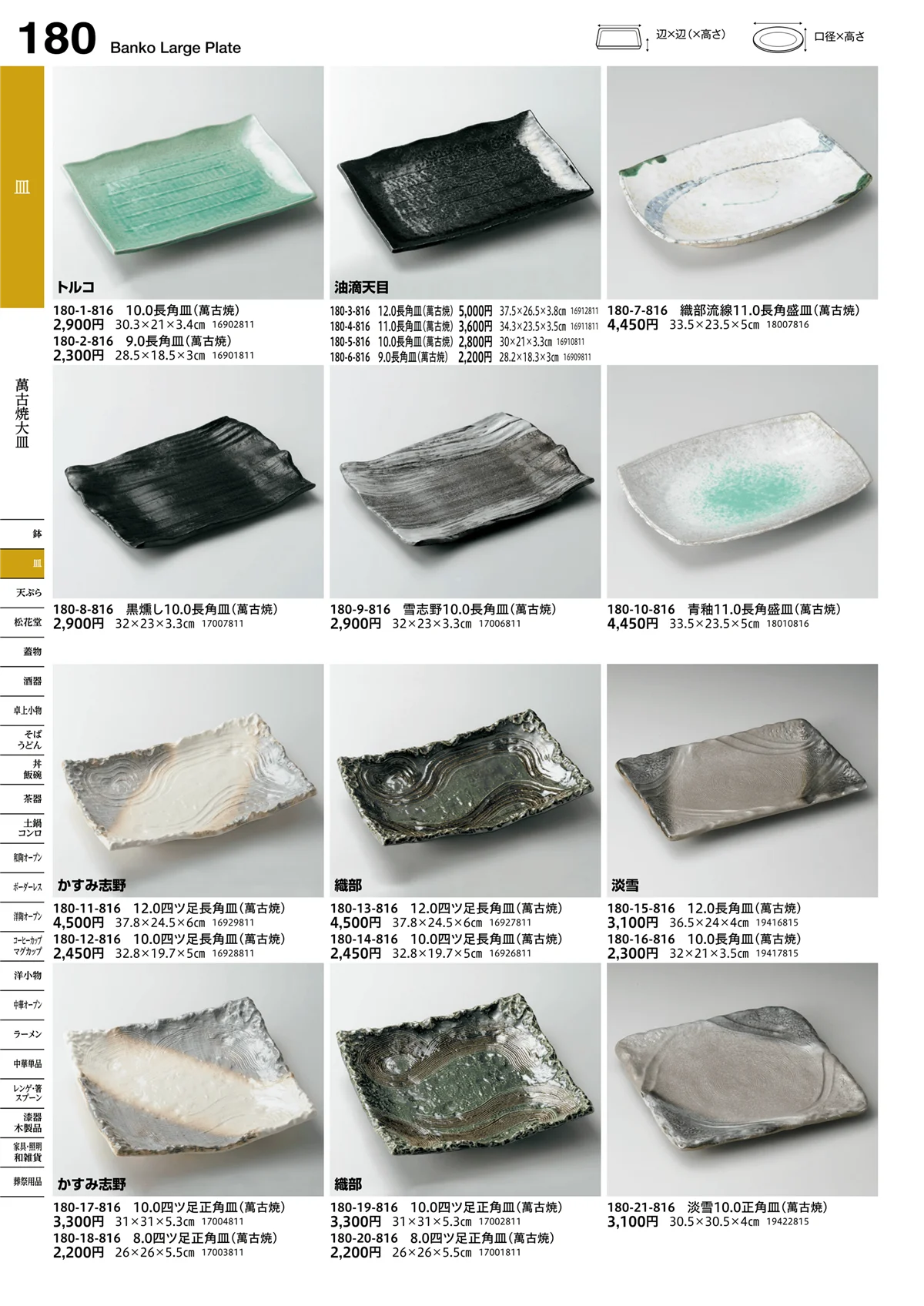 うつわvol.16・ページ番号180・萬古焼大皿