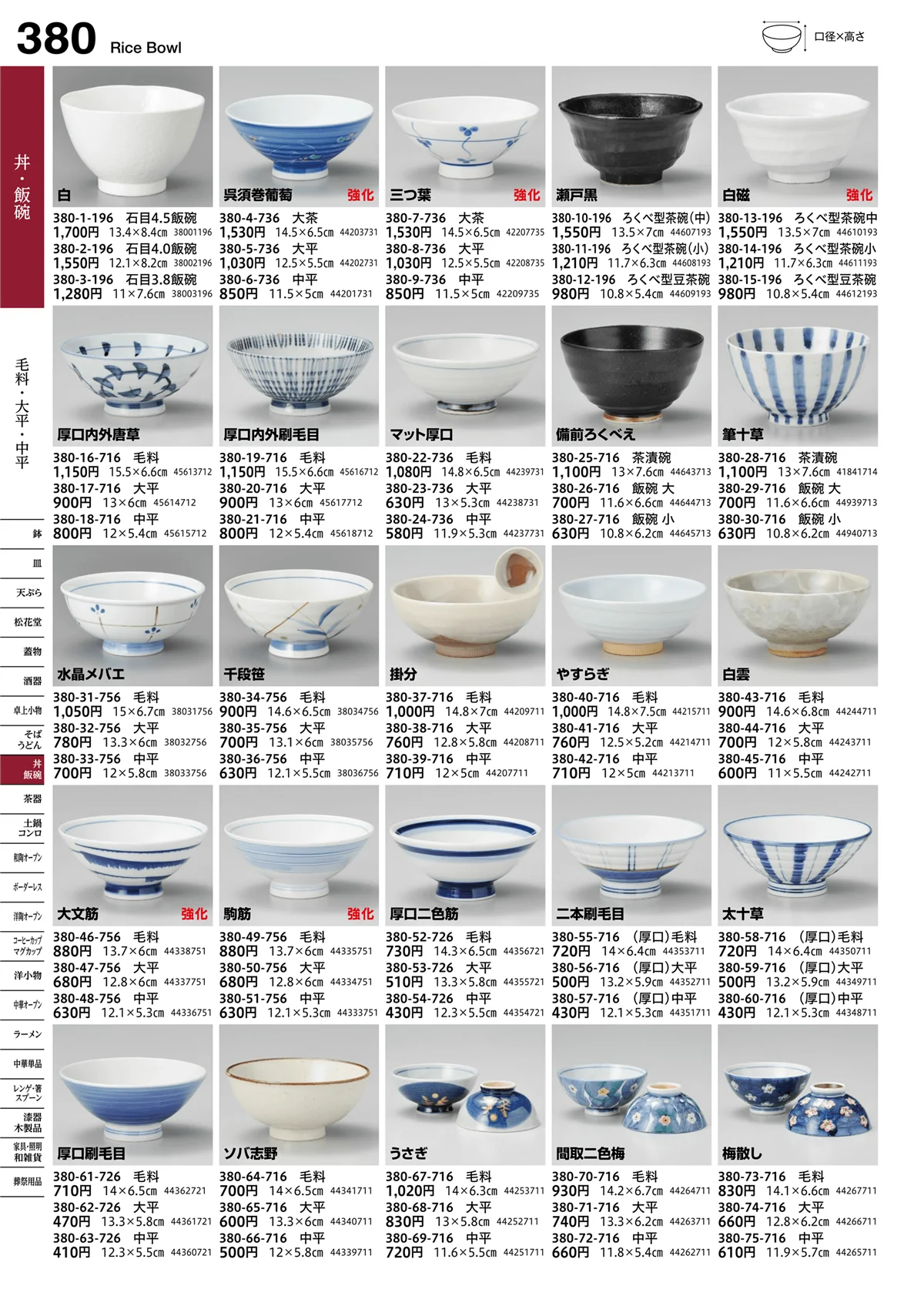 うつわvol.16・ページ番号380・毛料・大平・中平