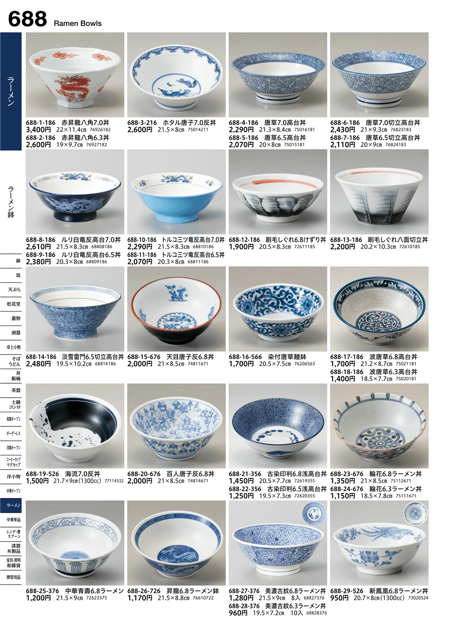 ラーメン鉢 ページ688