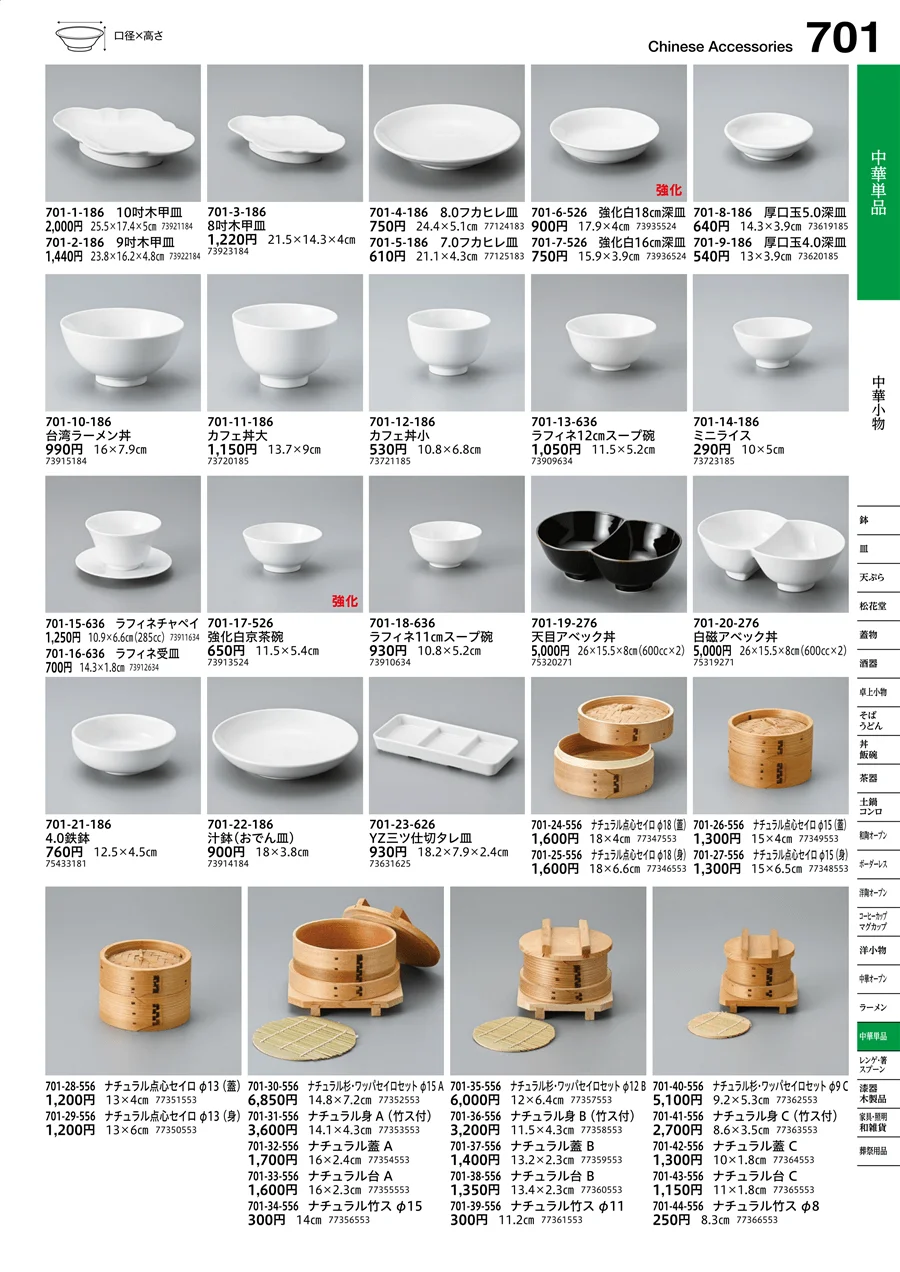 中華小物 ページ701