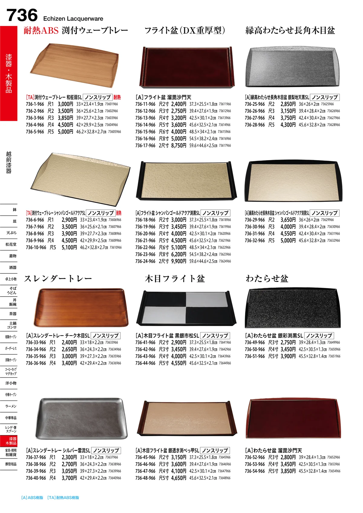 うつわvol.16・ページ番号736・越前漆器