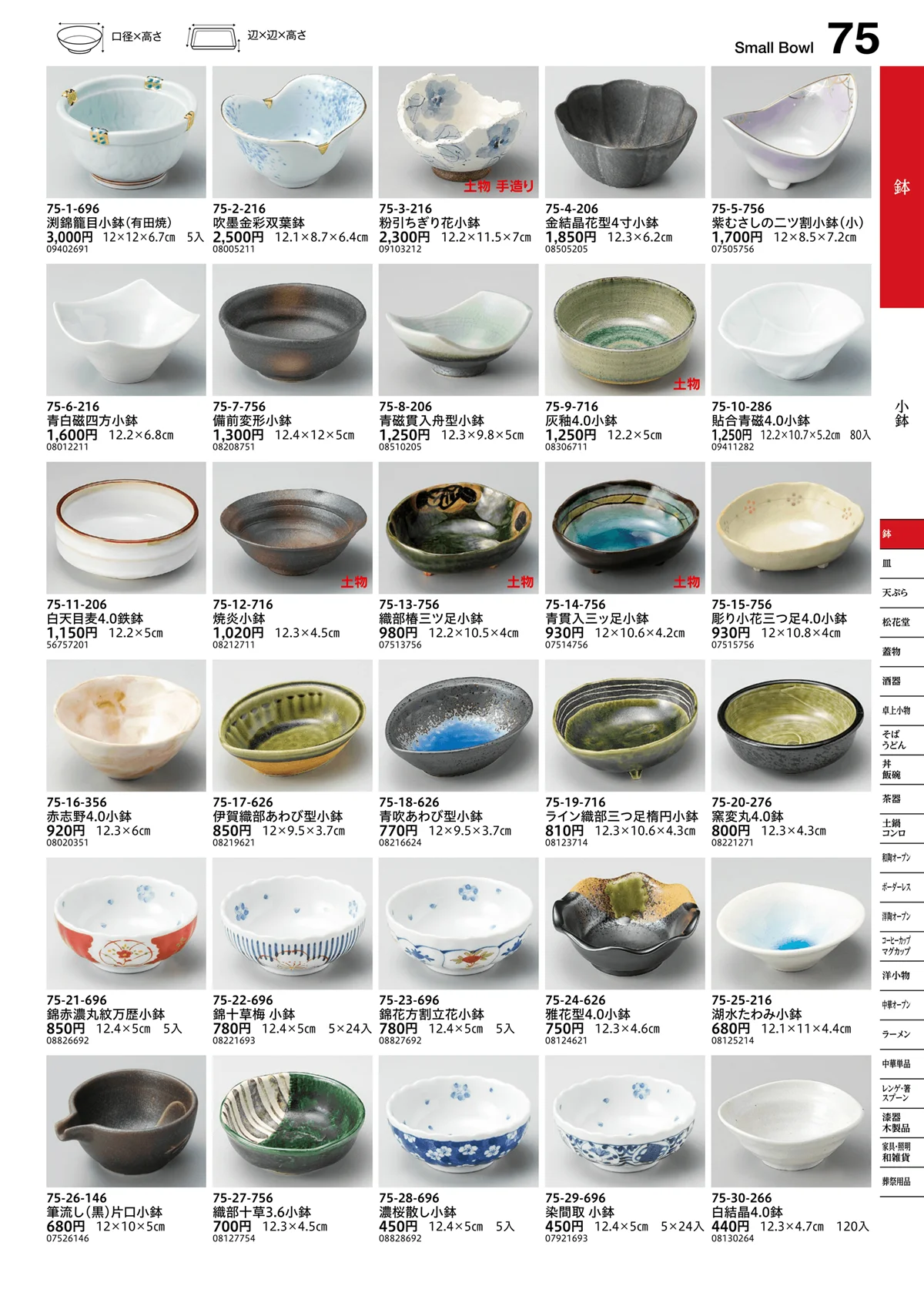 うつわvol.16・ページ番号75・小鉢