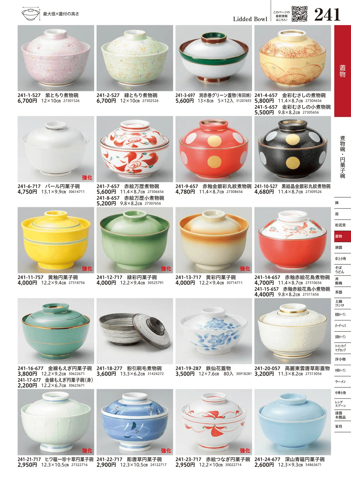 うつわvol.17・ページ番号241・煮物碗・円菓子碗
