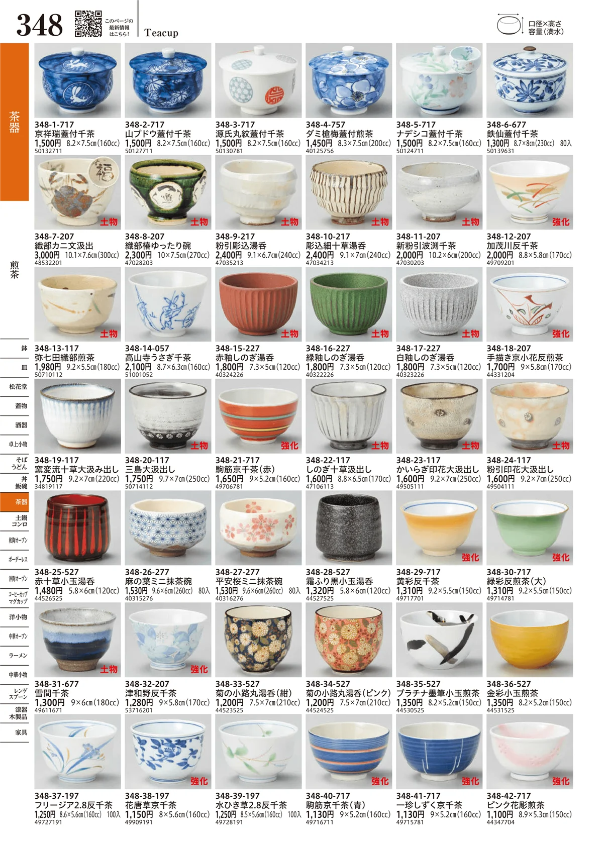 うつわvol.17・ページ番号348・煎茶