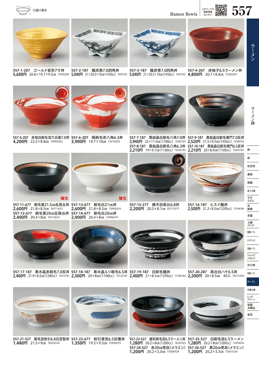 ラーメン鉢 ページ557