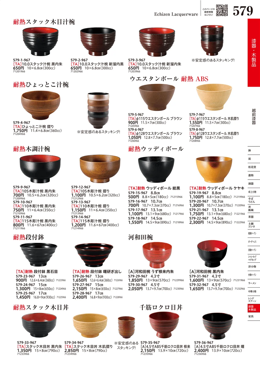 越前漆器 ページ579