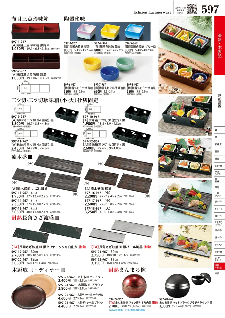 越前漆器 ページ597