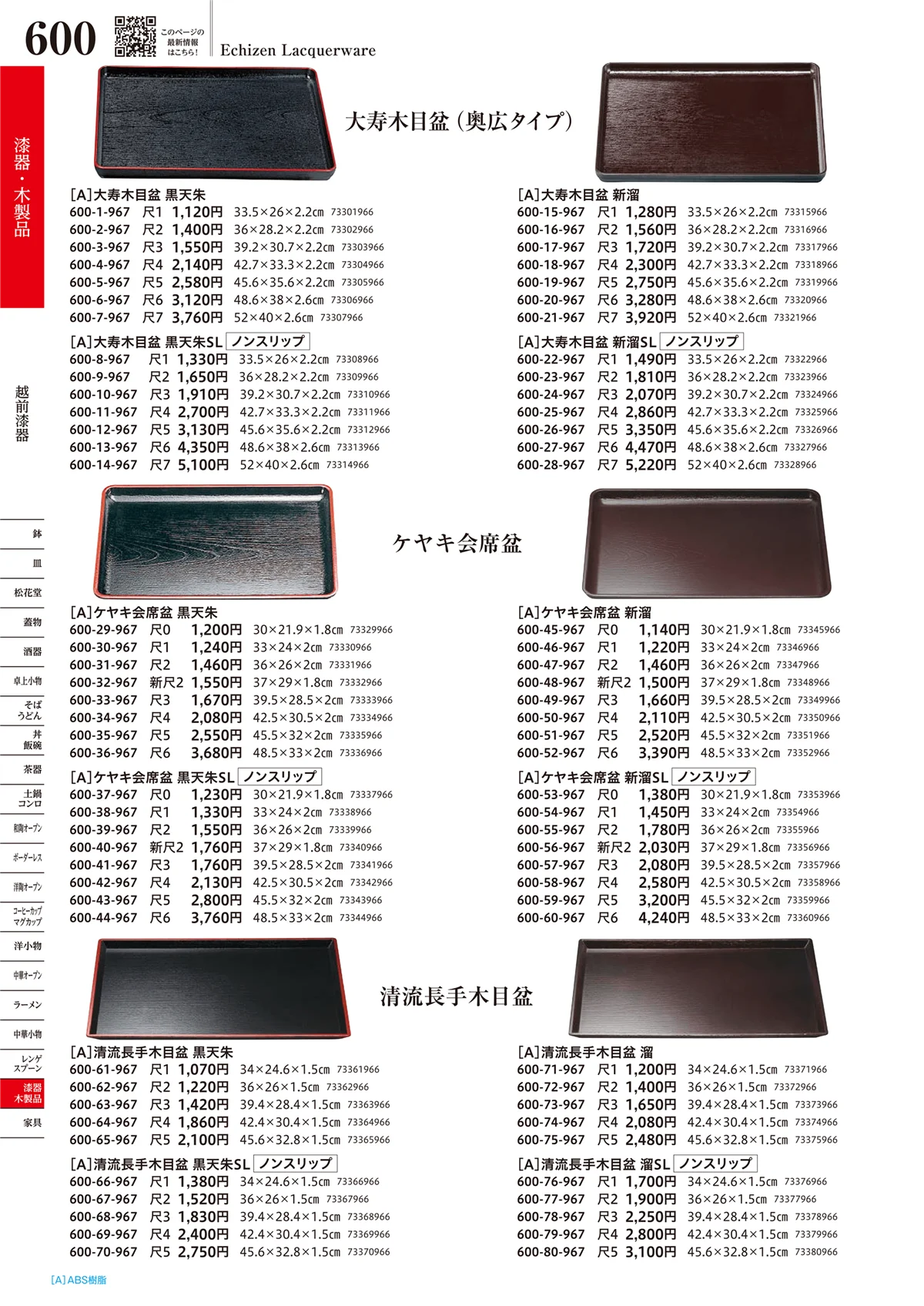 うつわvol.17・ページ番号600・越前漆器
