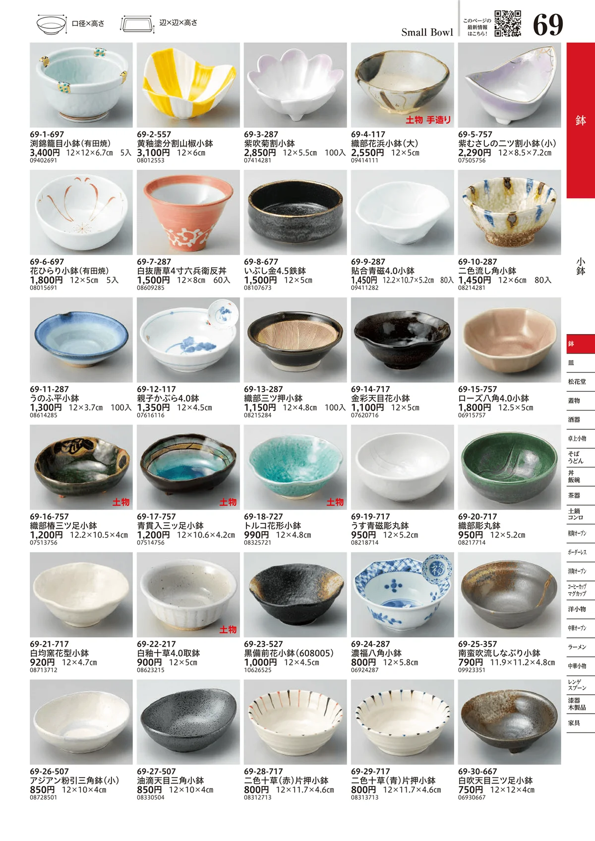 うつわvol.17・ページ番号69・小鉢