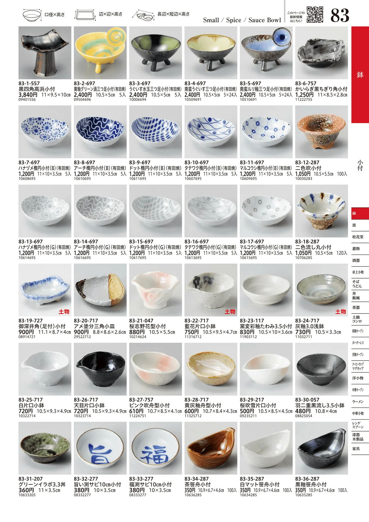 うつわvol.17・ページ番号83・小付