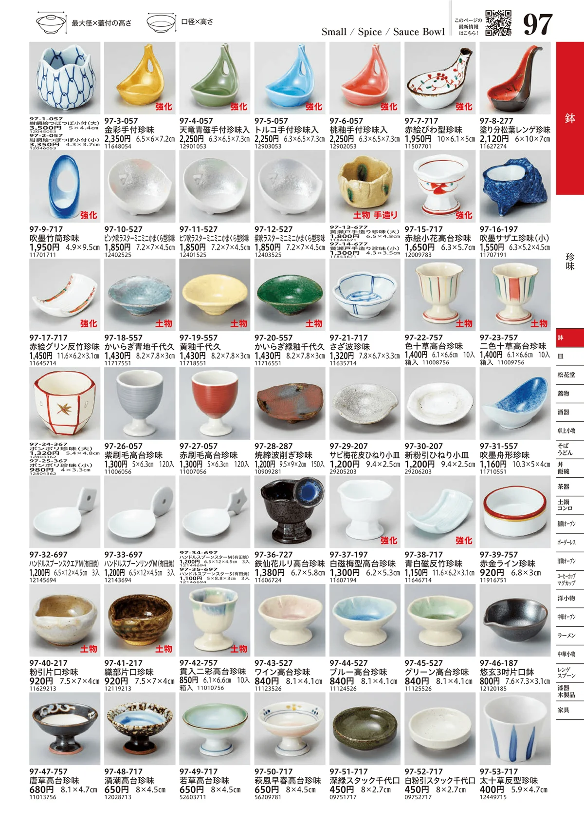 うつわvol.17・ページ番号97・珍味