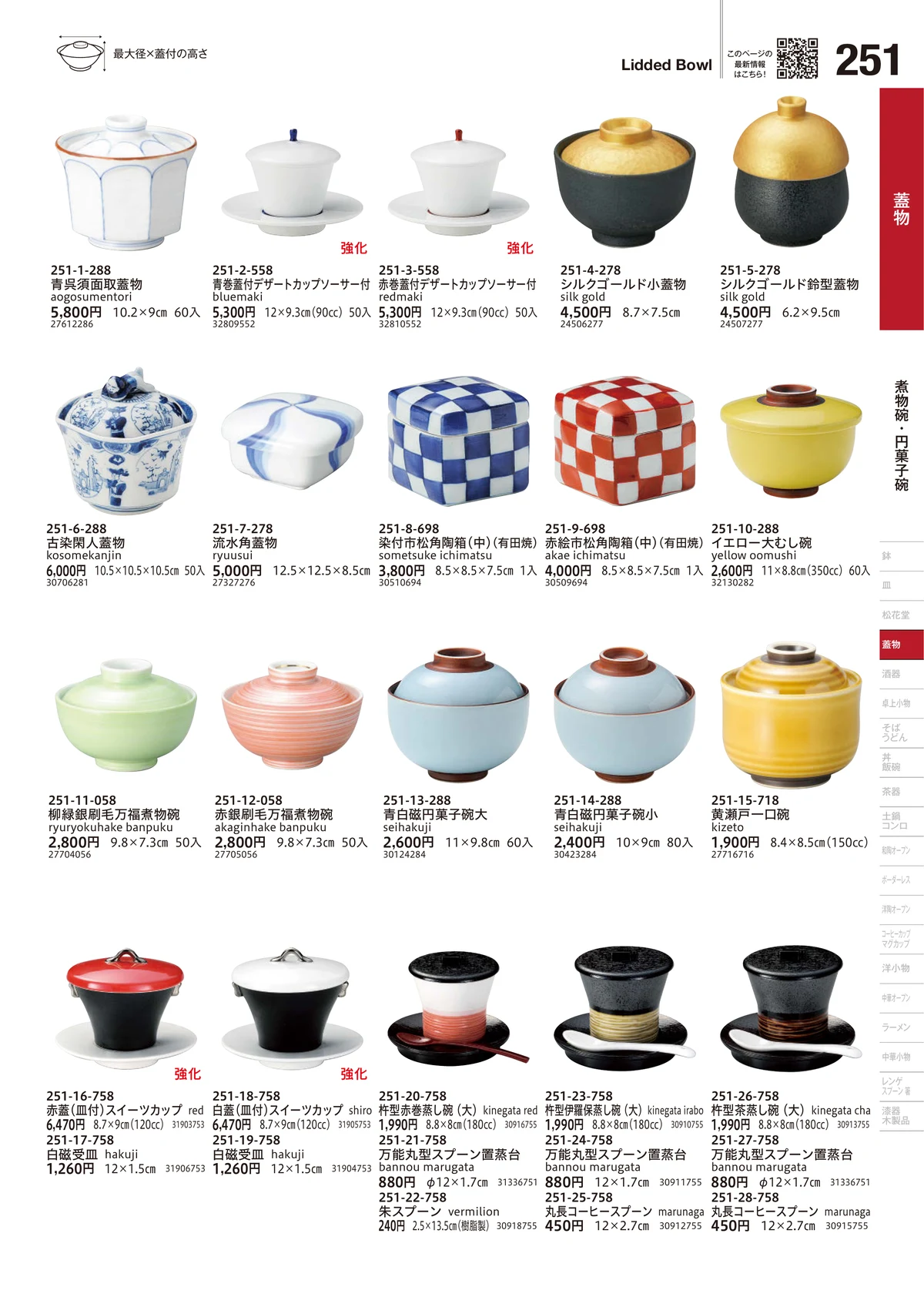 うつわvol.18・ページ番号251・煮物碗・円菓子碗