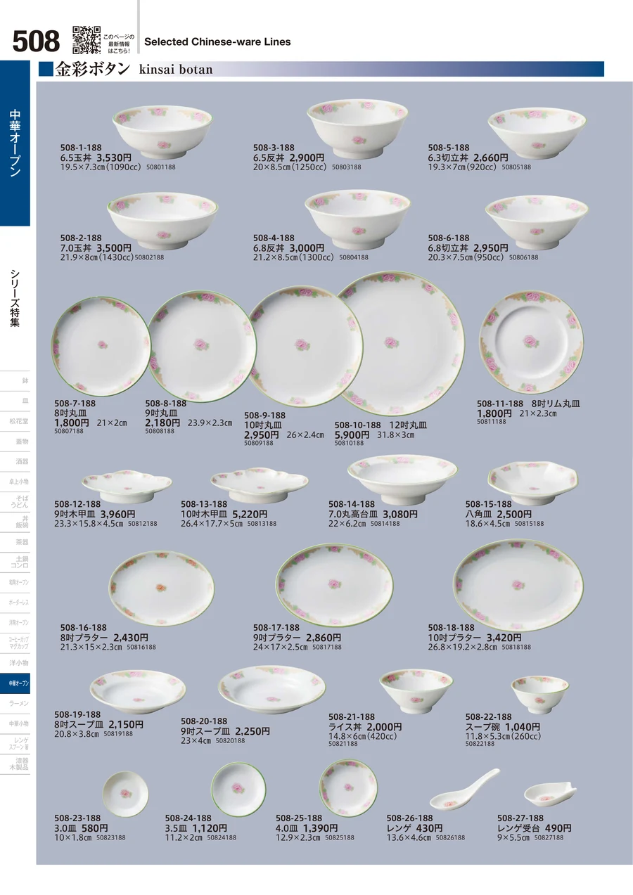 中華オープン ページ508