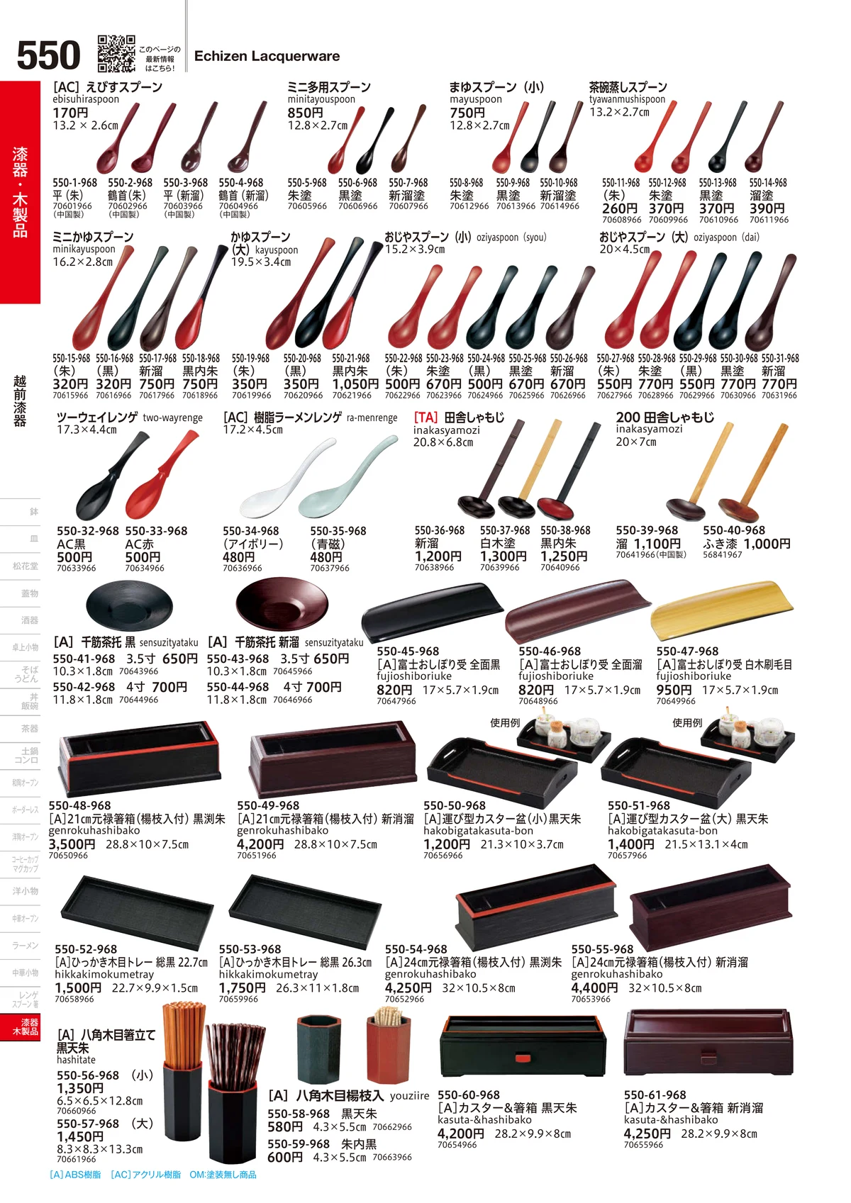 うつわvol.18・ページ番号550・越前漆器