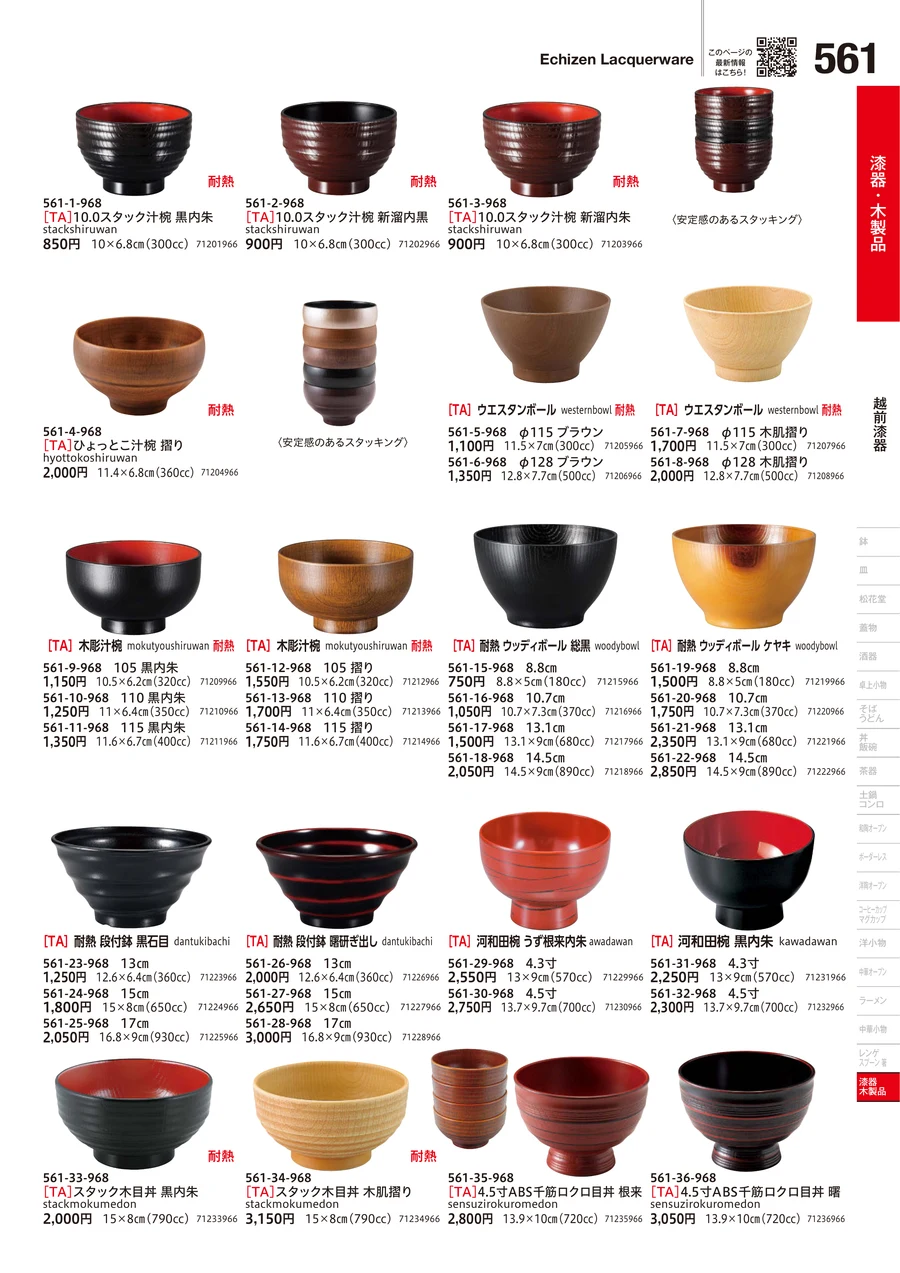 越前漆器 ページ561