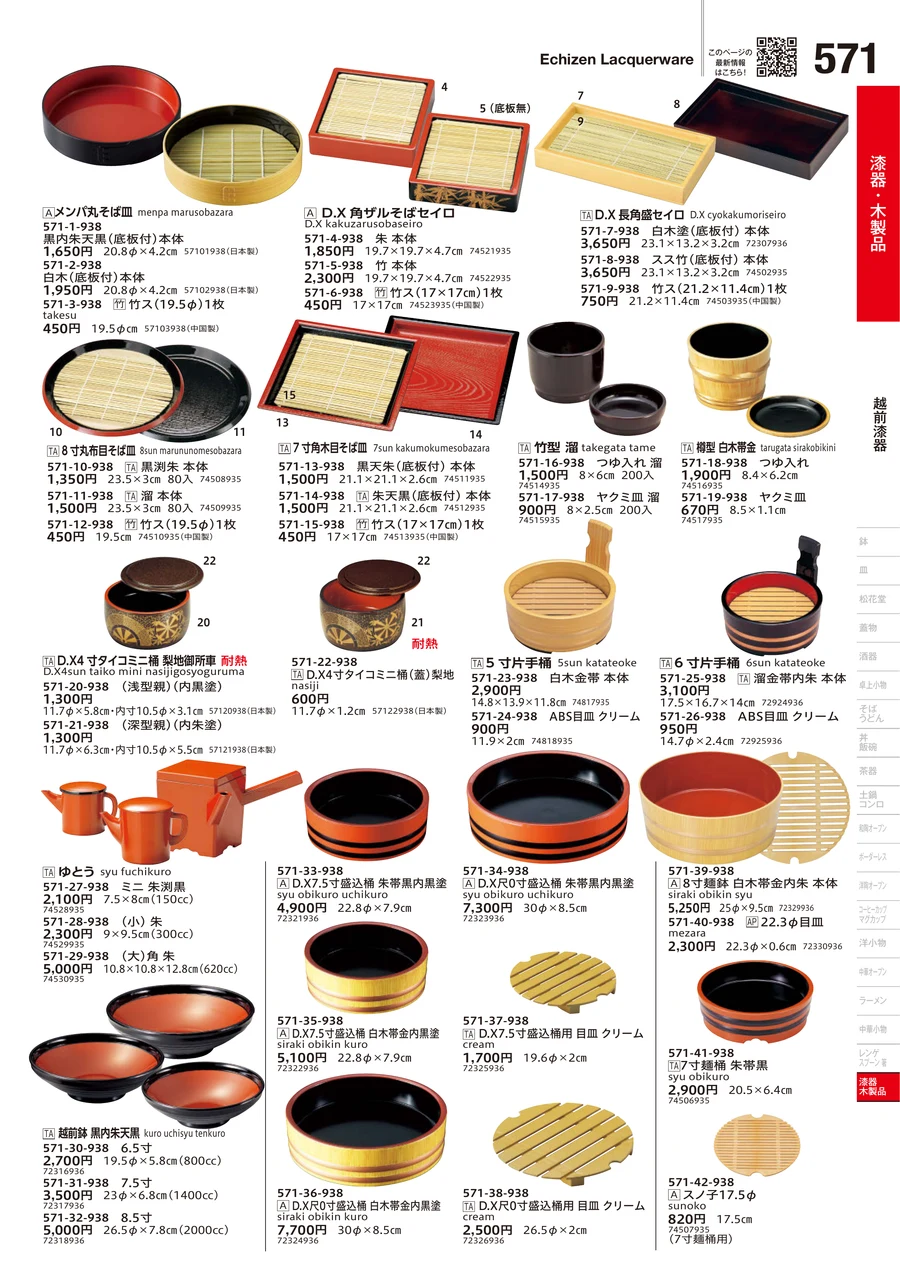 越前漆器 ページ571
