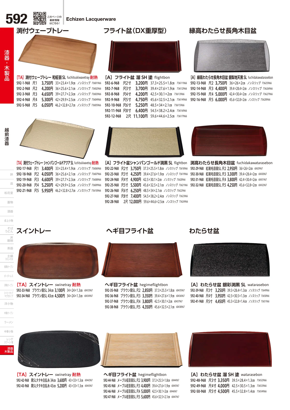 うつわvol.18・ページ番号592・越前漆器