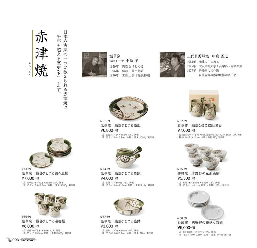 赤津焼 ページ6