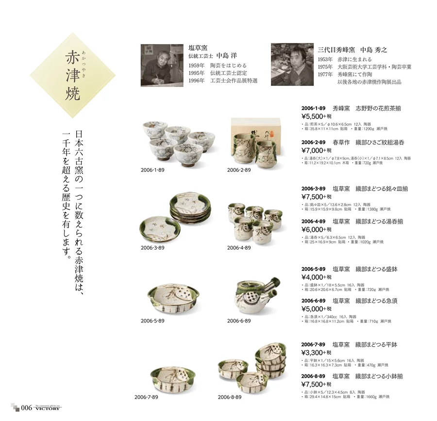 赤津焼 ページ6