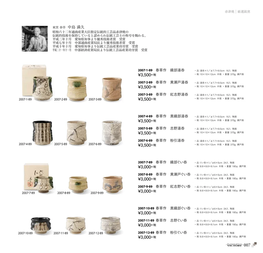 赤津焼 ページ7