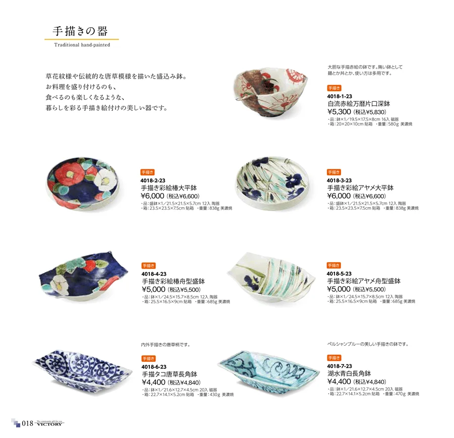 手描きの器 ページ18