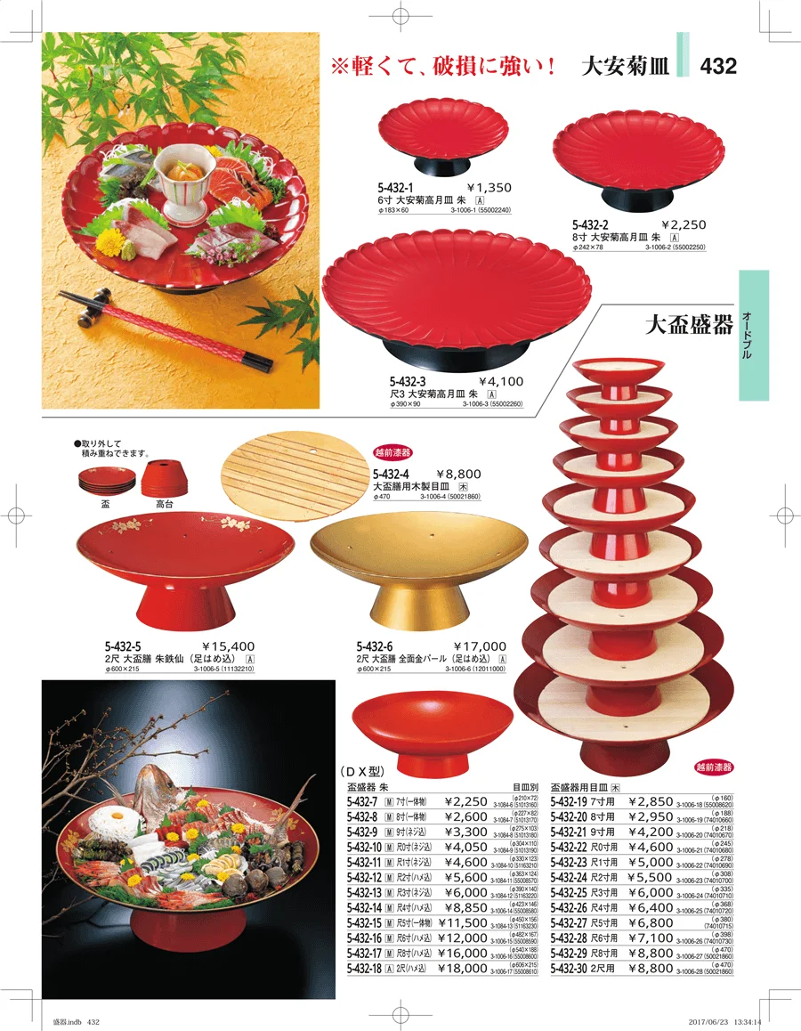 盛器・バイキング・プレート・珍味陶器 ページ432
