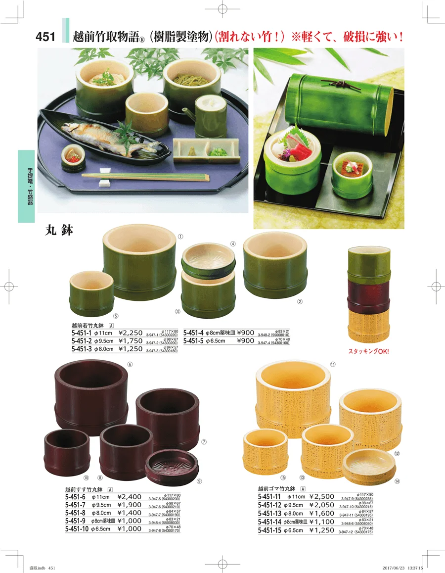 盛器・バイキング・プレート・珍味陶器 ページ451
