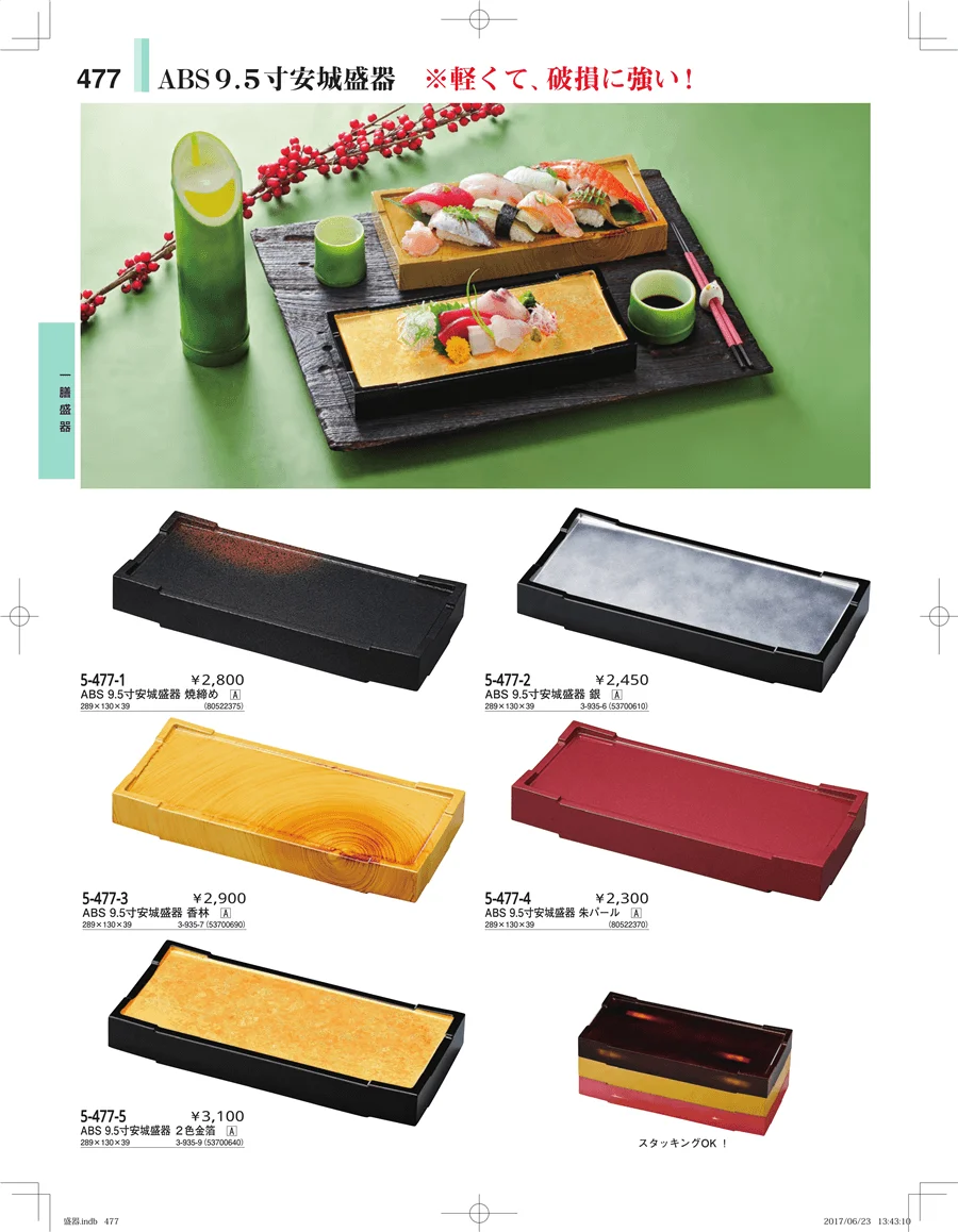 盛器・バイキング・プレート・珍味陶器 ページ477