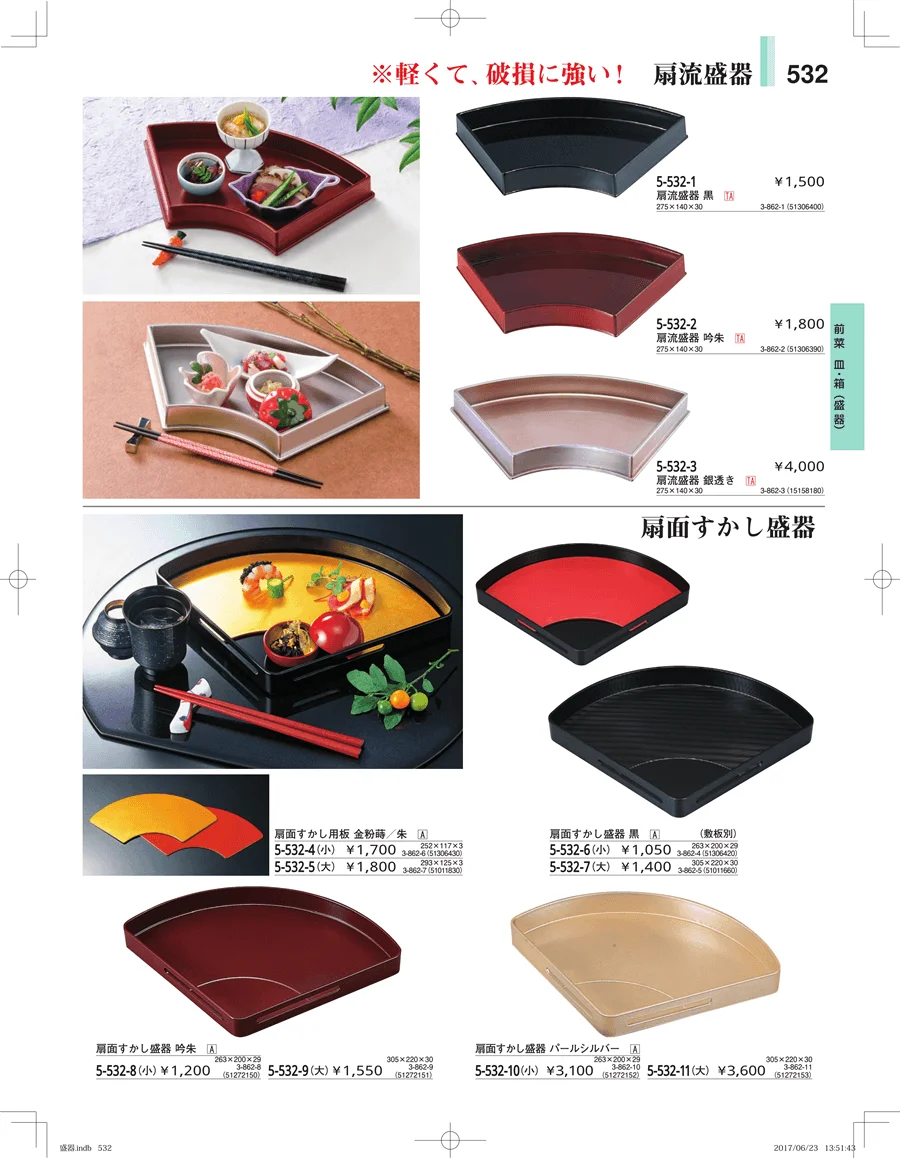 盛器・バイキング・プレート・珍味陶器 ページ532