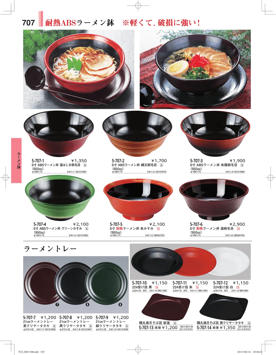 そば・うどん・こね鉢 ページ707