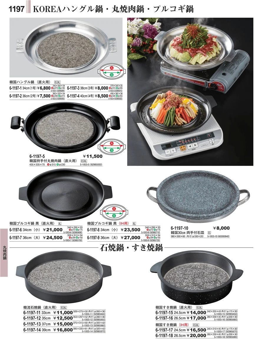 丸焼肉鍋 ページ1197
