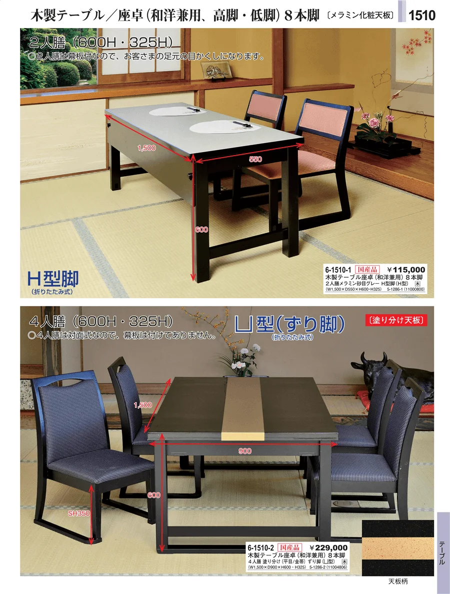 テーブル ページ1510