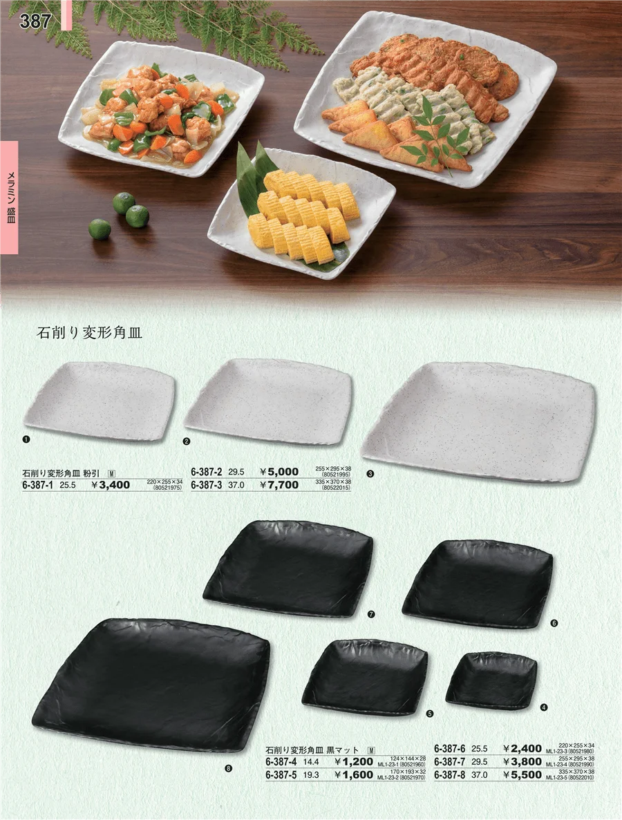 メラミン食器 ページ387
