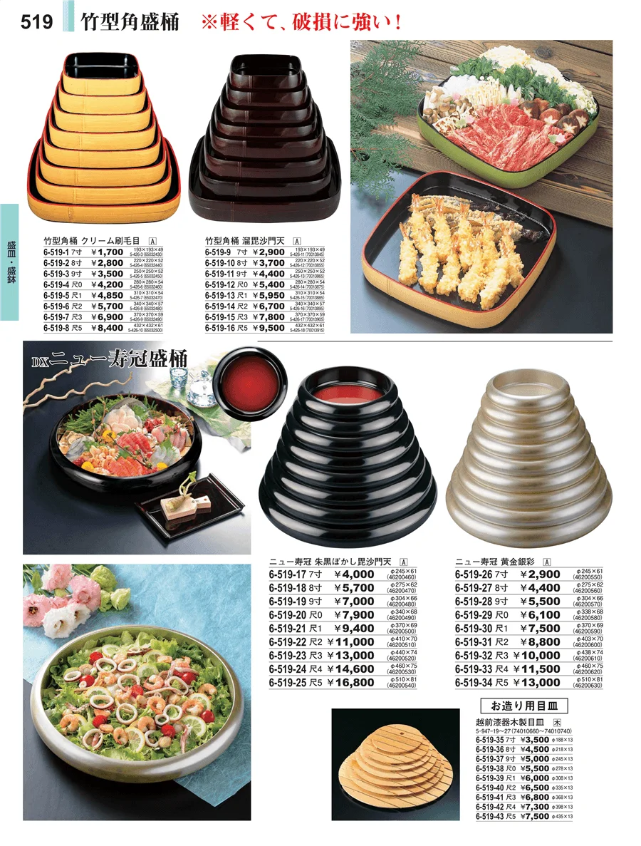 盛皿・盛鉢 ページ519
