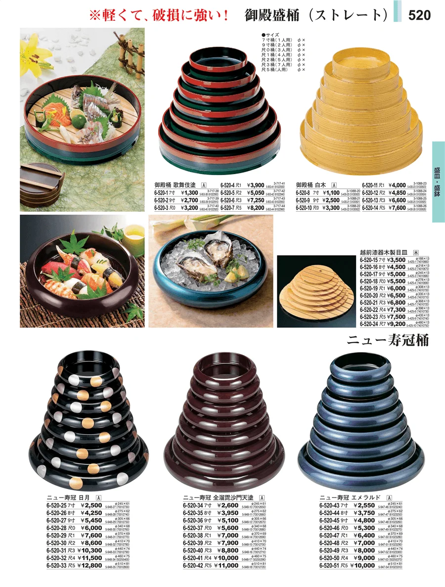 盛皿・盛鉢 ページ520