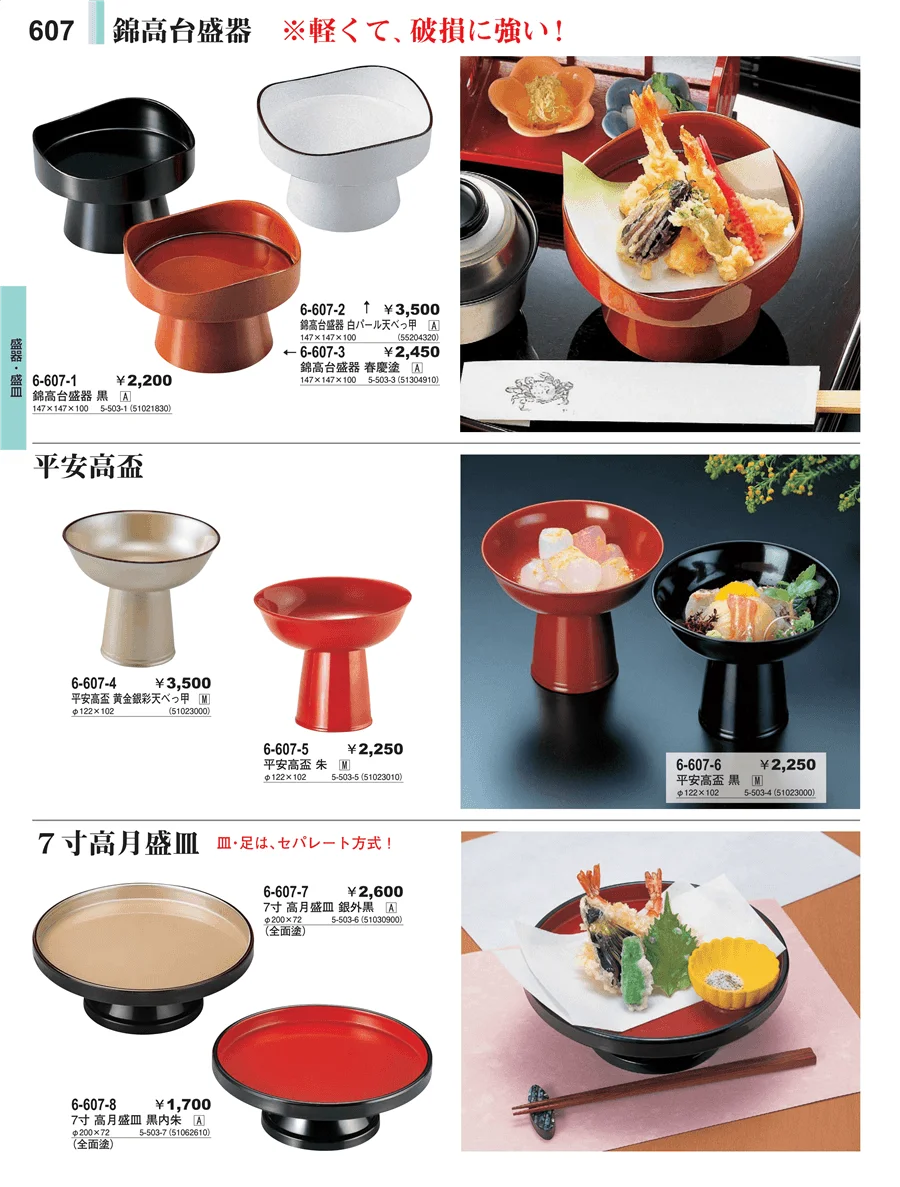 盛器 ページ607