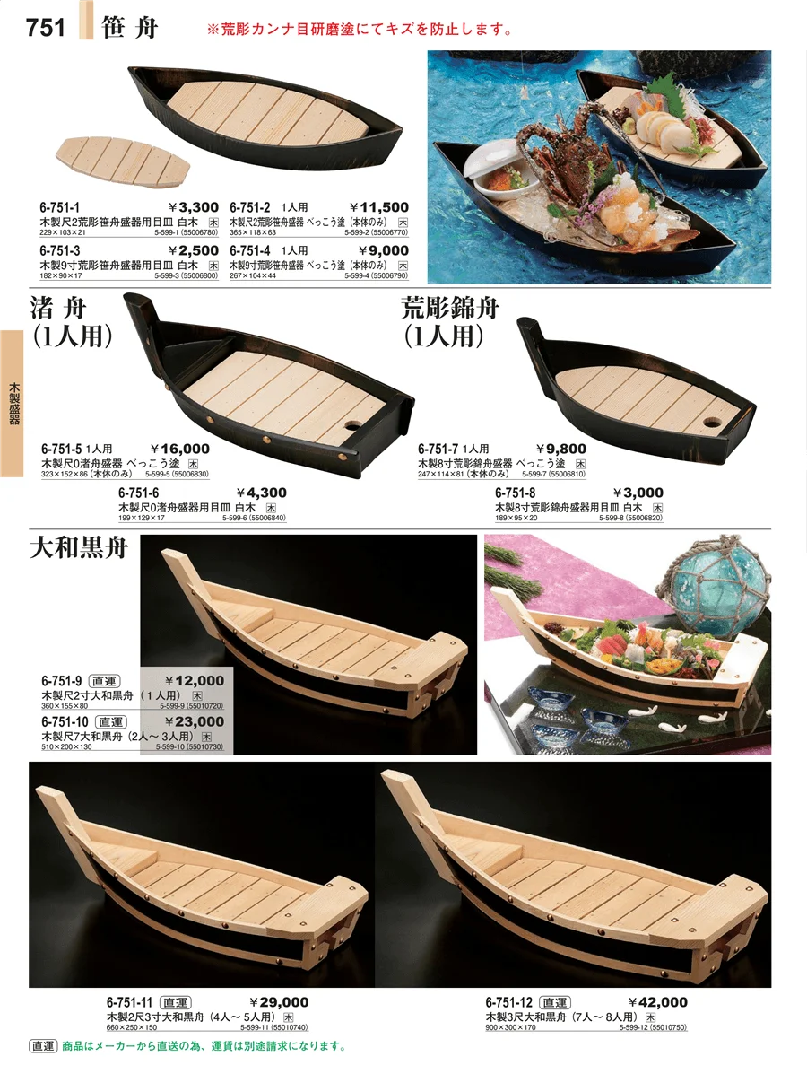 木製盛器 ページ751